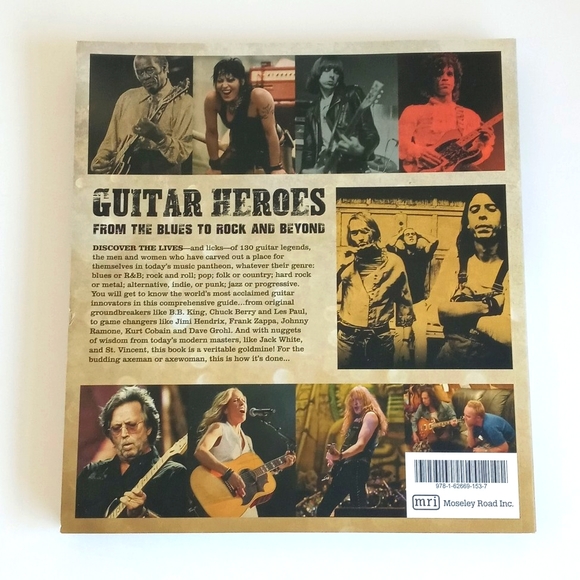 "Guitar Heros From Blues To Rock And Beyond" Table Top Book - Picture 12 of 16
